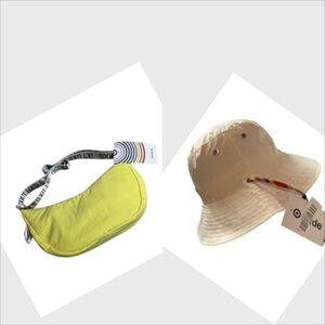 proud and loud cross body bag and Cream bucket Hat Set bundle of two NWT